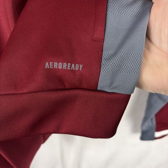 Adidas Colorado Rapids Jacket Size Medium Red Gray Full Zip Track Jacket NWT - Picture 5 of 8